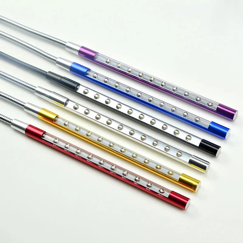 LED USB Keyboard Night Light Flexible Lamp 10 LED for Reading Notebook PC Laptop