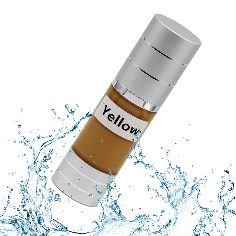 Semi PMU Eye Pigment Organic Tattoo Ink Set 16 colors Microblading Micro Pigment Cream Manual Using