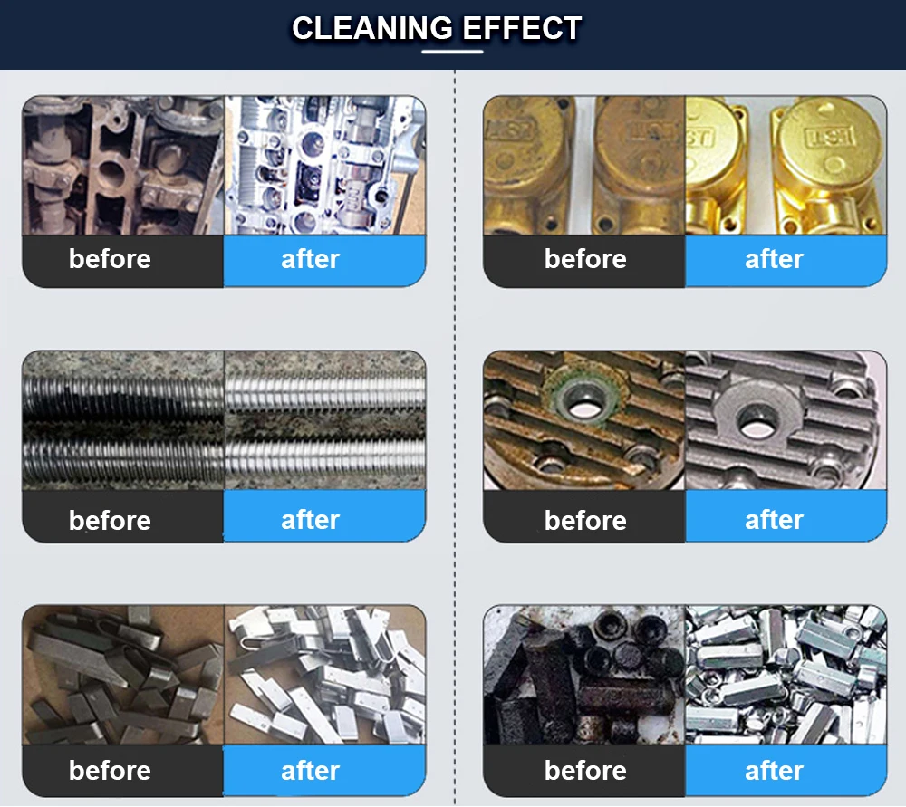 Industrial Cleaning Agent Solution Degreaser Metal Parts Oil Remove 1300ML Without Heated Ultrasonic Cleaner