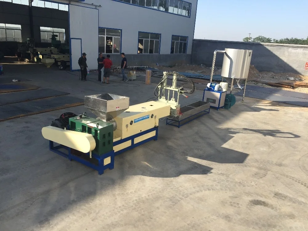 waste plastic granulator/plastic recycle extruder machine manufacturer