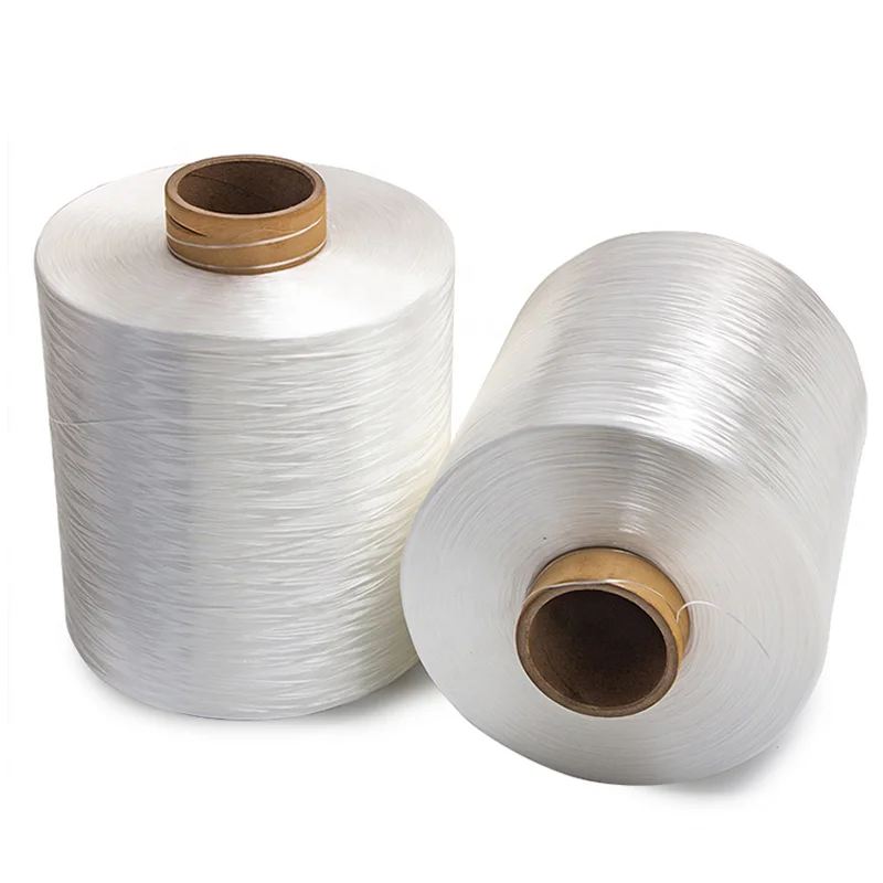 PP Filament Yarns Recycle  Good Quality China White Color 100% Polypropylene Yarn 900D