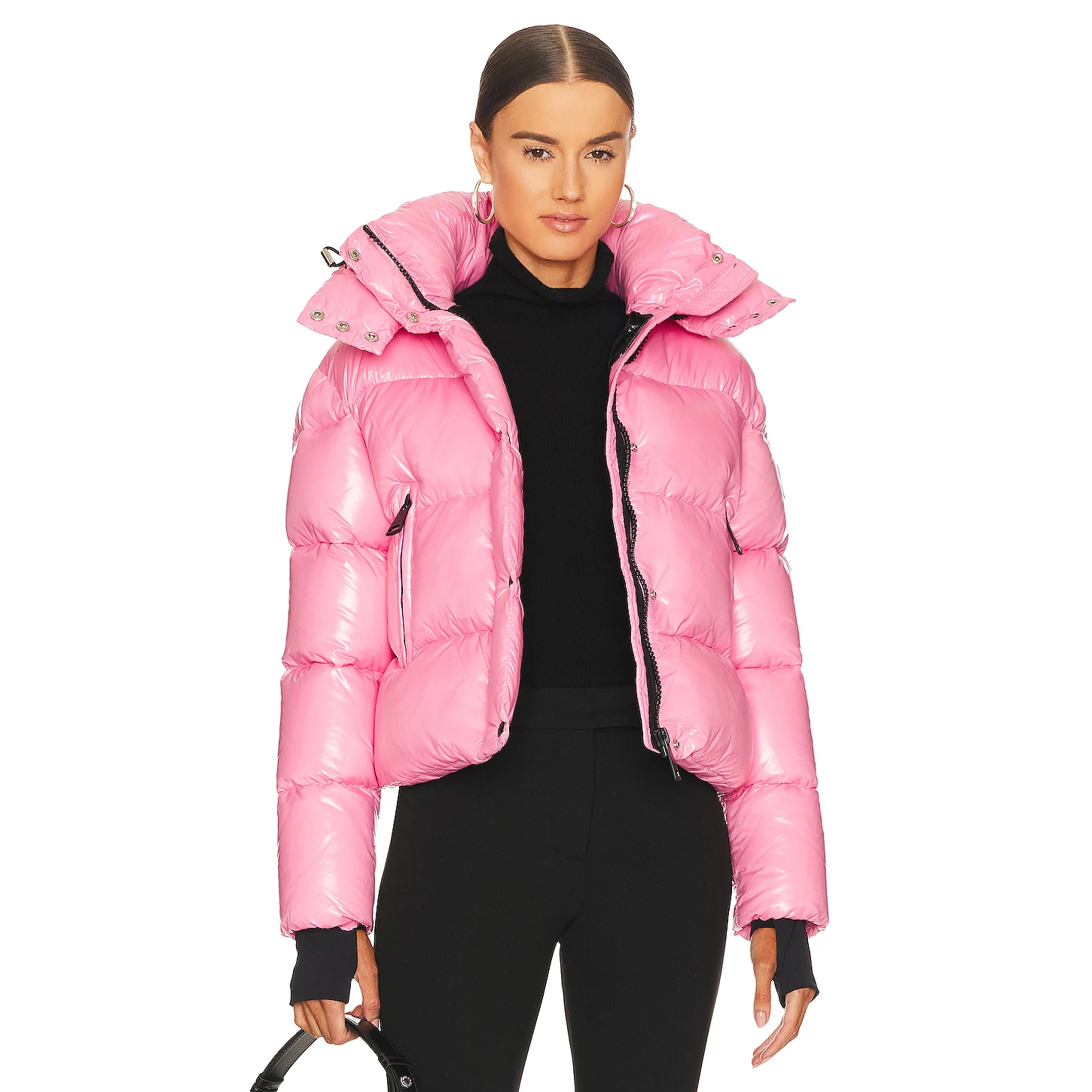OEM Custom Wholesale Logo Puffer Jackets New Winter Wear Long Sleeve Women Puffer Bubble Jackets Coat