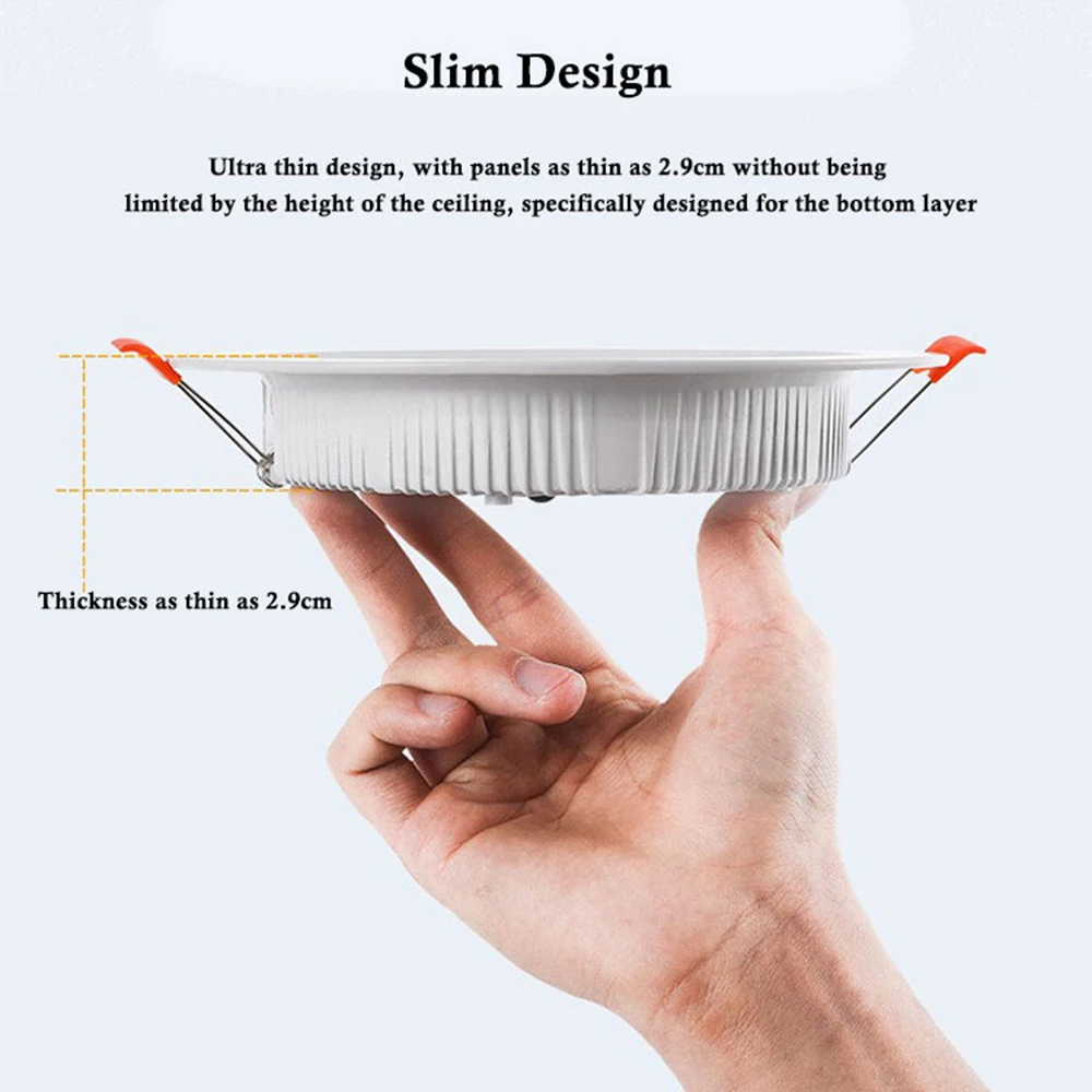 CE Certified Wholesale Price 4inch 9W Full Spectrum SMD Chips DANS HDL 3CCT Ceiling Downlight Selected by Wall Switch