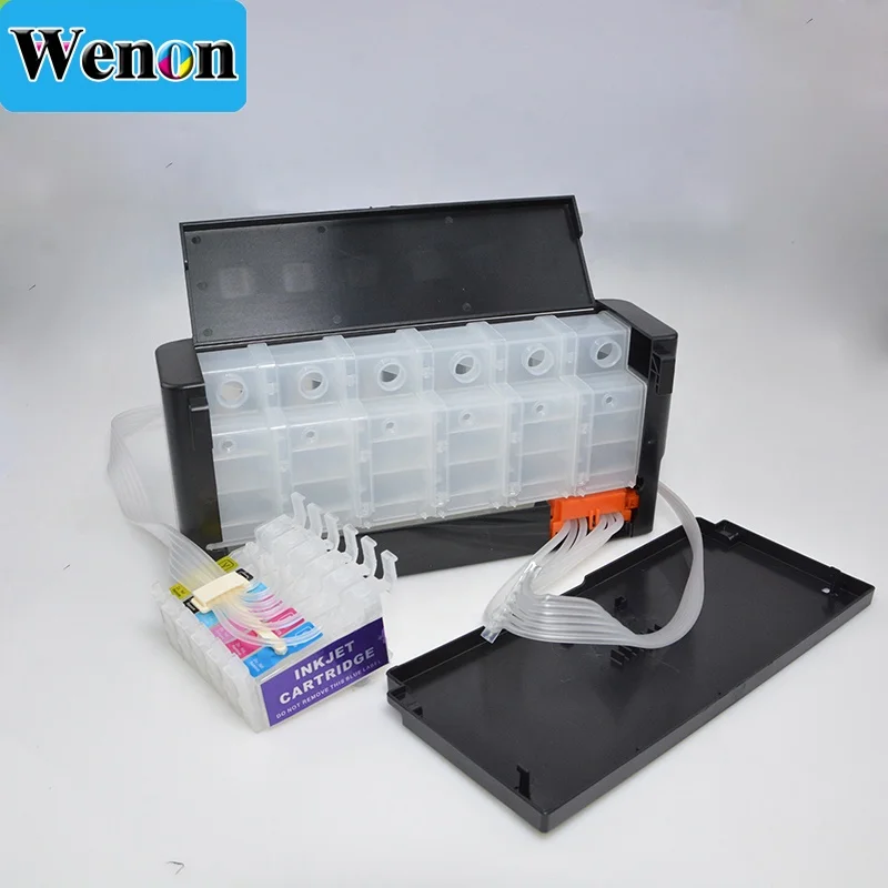 Пустая чернильная система CISS CIS для принтера Epson Stylus Photo R1800 R800 с чипом автосброса T0540