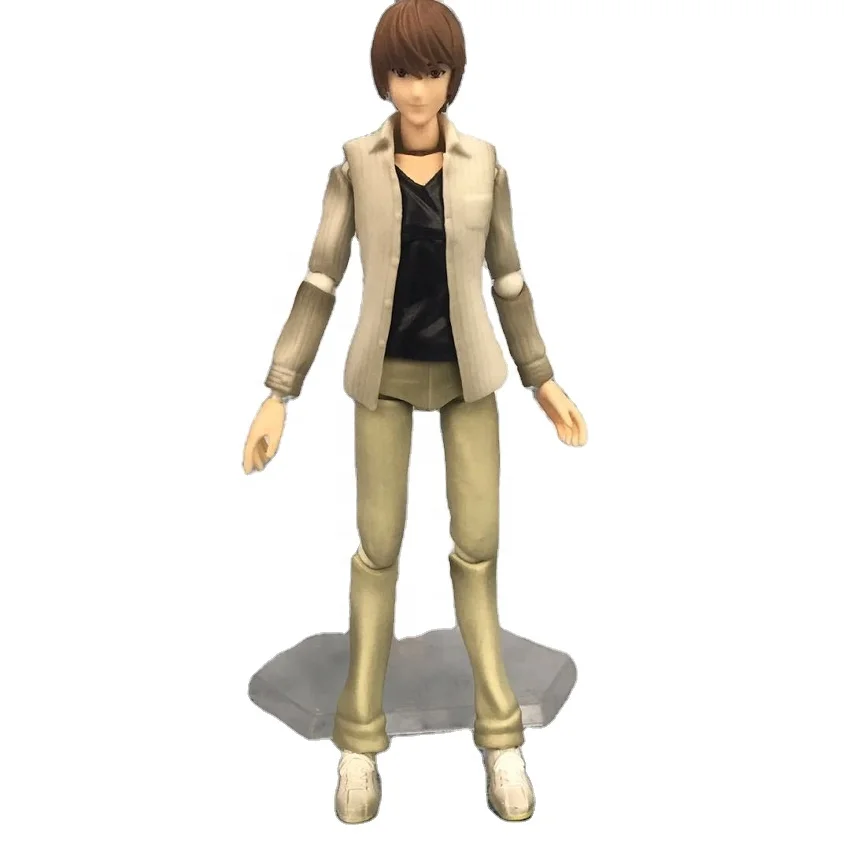 Anime Figure Wholesale Kira Figma Yagami Month Death Note Killer Joint Movable Model Boxed Doll Action Figure Toys