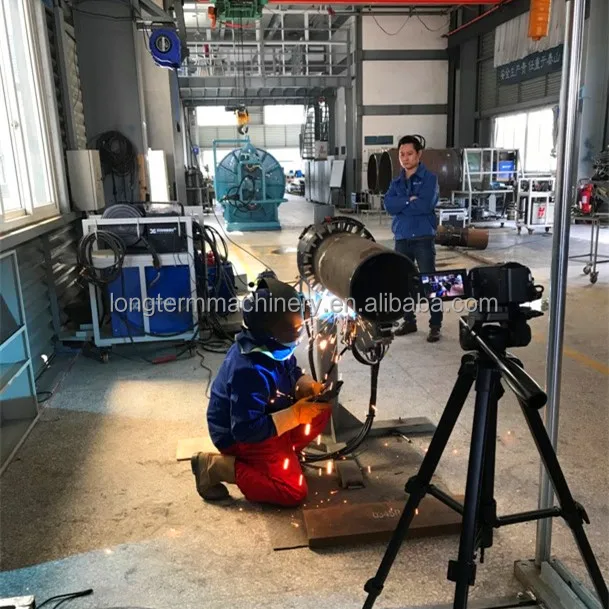 Fully automatic handheld oil pipe pipeline orbital welding