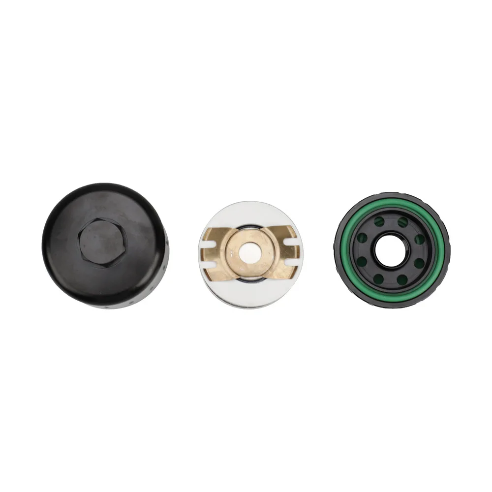 Engine Car Oil Filter With Titanium Alloy Magnetic Oil Release Plug Metal Mesh Filter Belt Auto Modification For Honda Audi