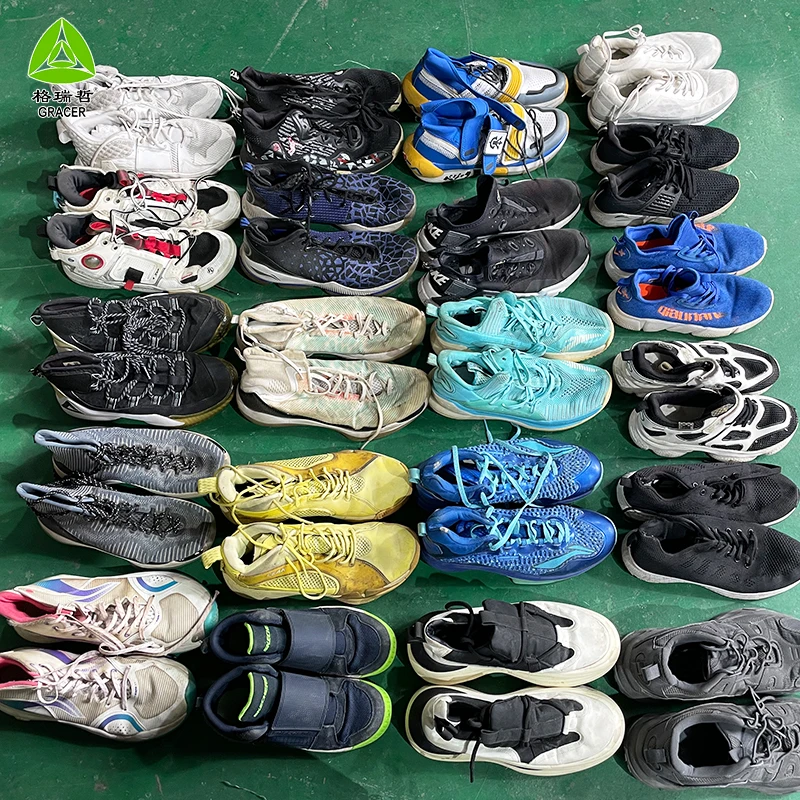 Branded Original Shoes Second Hand Men Used Sports Sneakers Shoes For Sale From UK