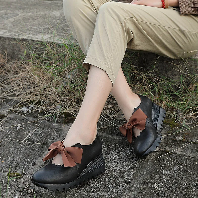 Women Flat Shoes Thick Sole Platform Shoes Fringe Spring Tassels Fashion Summer platform shoes women