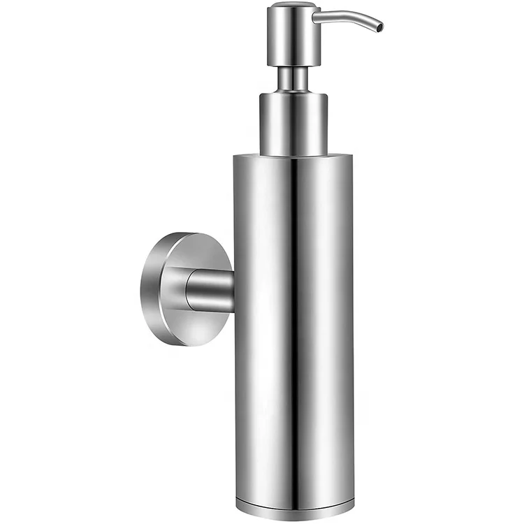Stainless Steel Bathroom accessories Wall mounted Soap dispenser