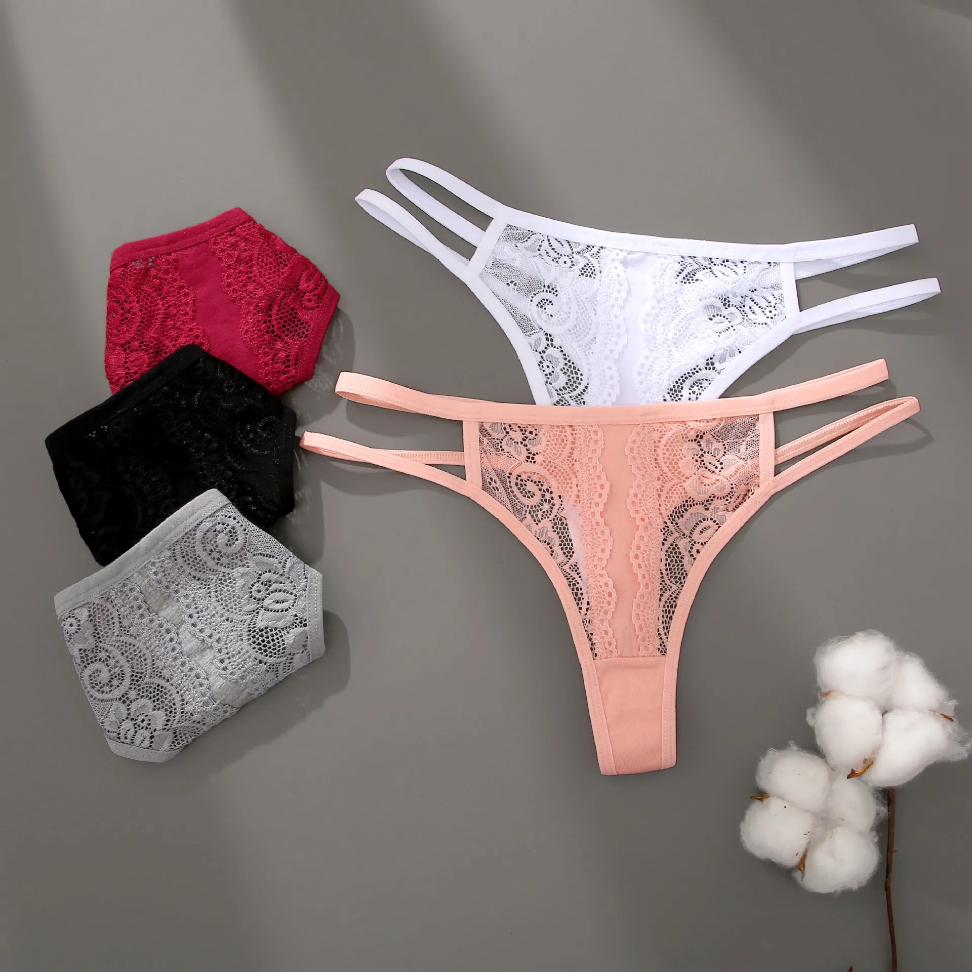 erotic briefs sexy lace underwear women panties thin belt panties sexy g-string women transparent women panties
