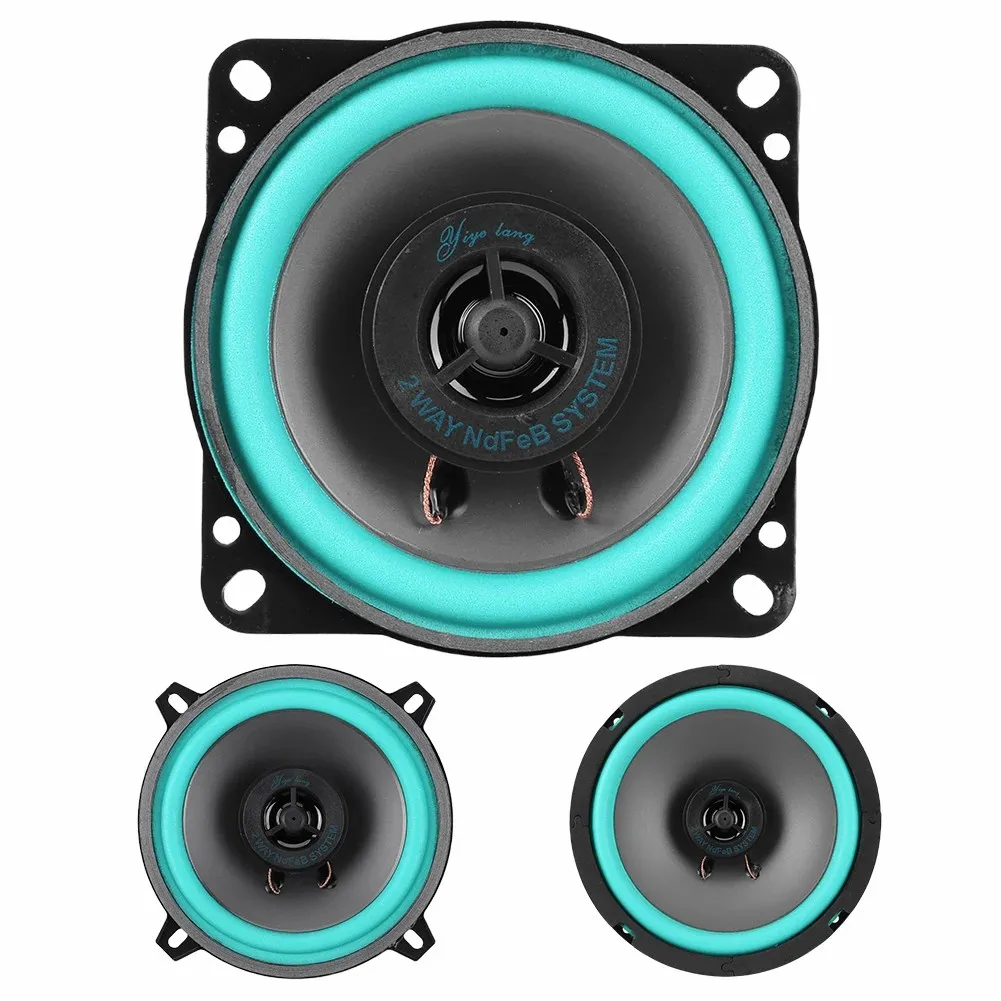 4/5/6 дюймов Автомобильные колонки 160 Вт Hi-Fi коаксиальный сабвуфер универсальный автомобильный аудио музыкальный полночастотный автомобильный Стереодинамик
