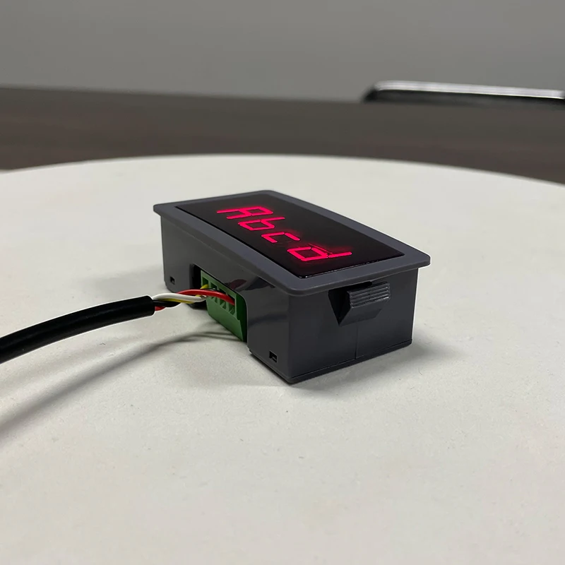 RS485 Modbus Display Blue/Red LED Numeric Display for 010V/420mA Analog Range