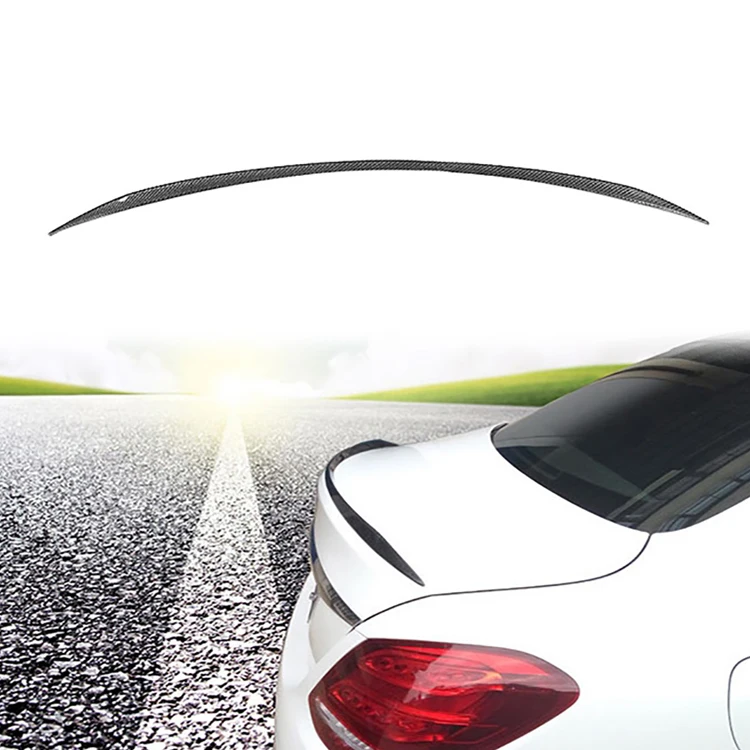 C63 Style Spoiler For Mercedes-Benz CLASS-C W205 2015-2022 C65 amg Carbon Fiber Rear Spoiler