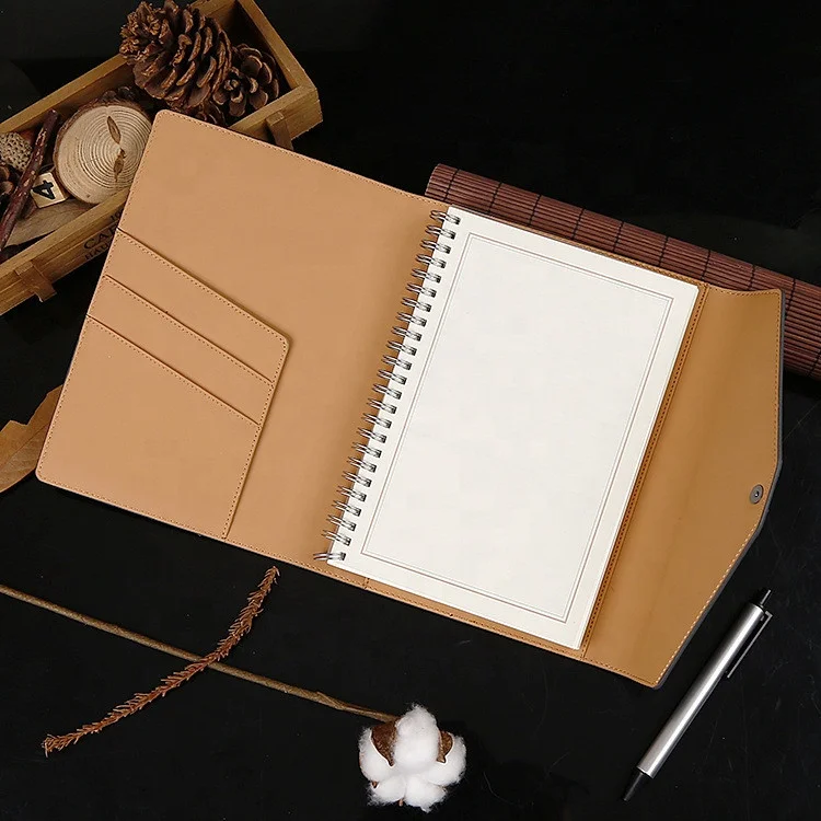 school supply 2021 new design planner leather customize notebook custom printing journal