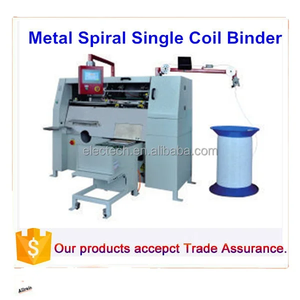 Автоматическая спиральная обвязочная машина для проволоки/металлическая однокатушечная