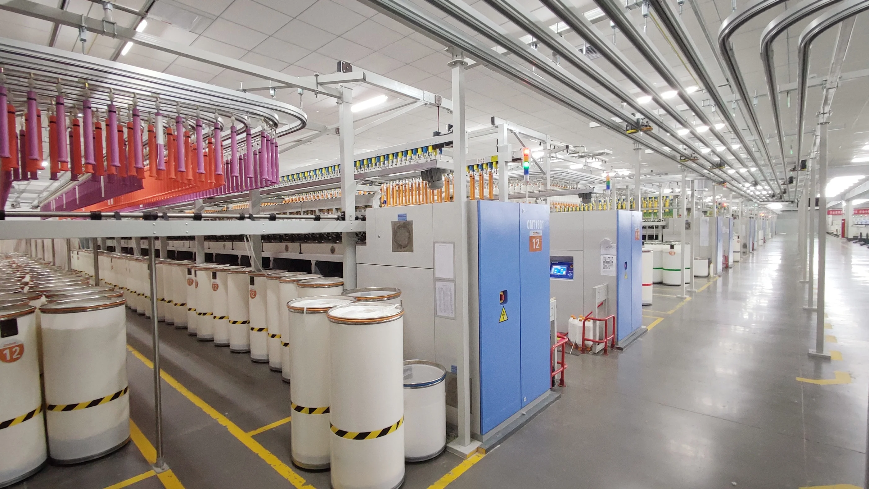 65% Polyester 35% Bamboo NE40/1 Siro Compact Blended Yarn for Weaving and Knitting Raw White