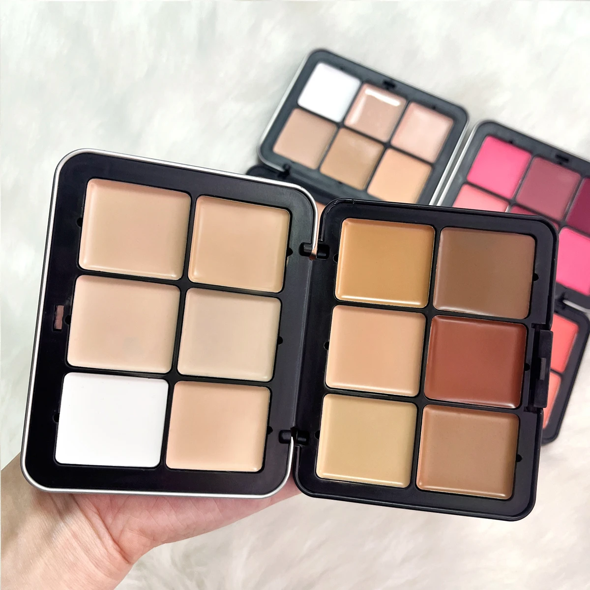 Full coverage 24 hours long lasting Anti-wrinkle Whitening concealer waterproof cream concealer palette