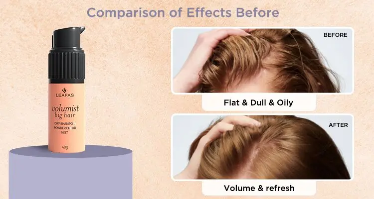 Private Label Hair Volume Powder Organic Texture Hair Powder 8g Instant Hair Style Volumizing Styling Powder