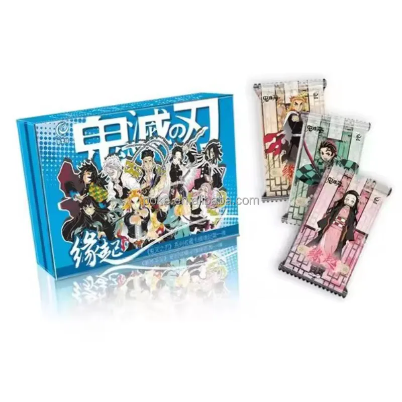 Оптовая продажа бокс-бустер TCG Puzzle CP SSP редкие Аниме игры для вечеринок игрушки детей демон-убийца CCG аминовые карты