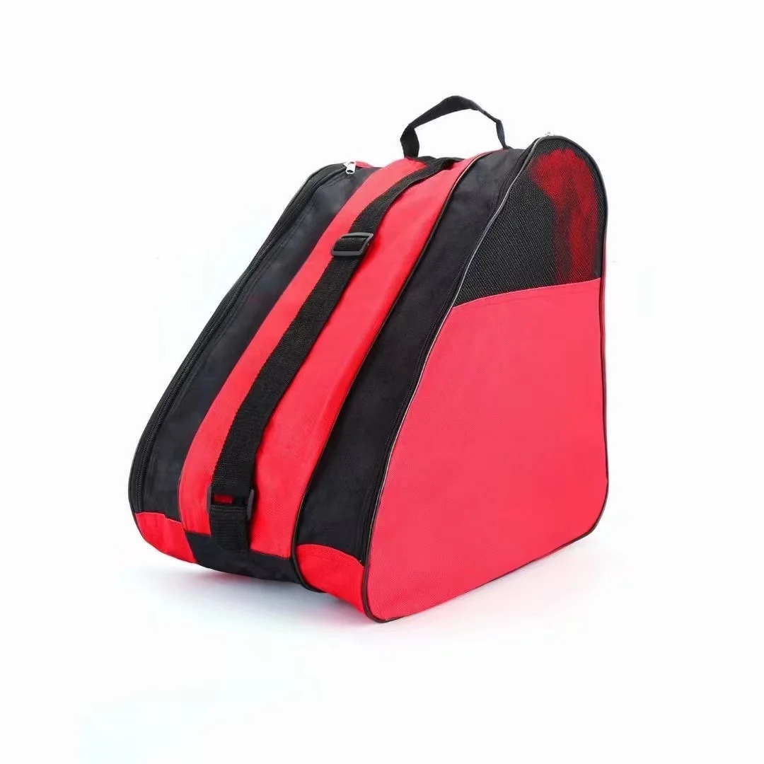 YSMLE Breathable Unisex Kids Adults Dedicated Large Capacity Equipment Triangle BackpackRoller Skates&Ski Boots Bag