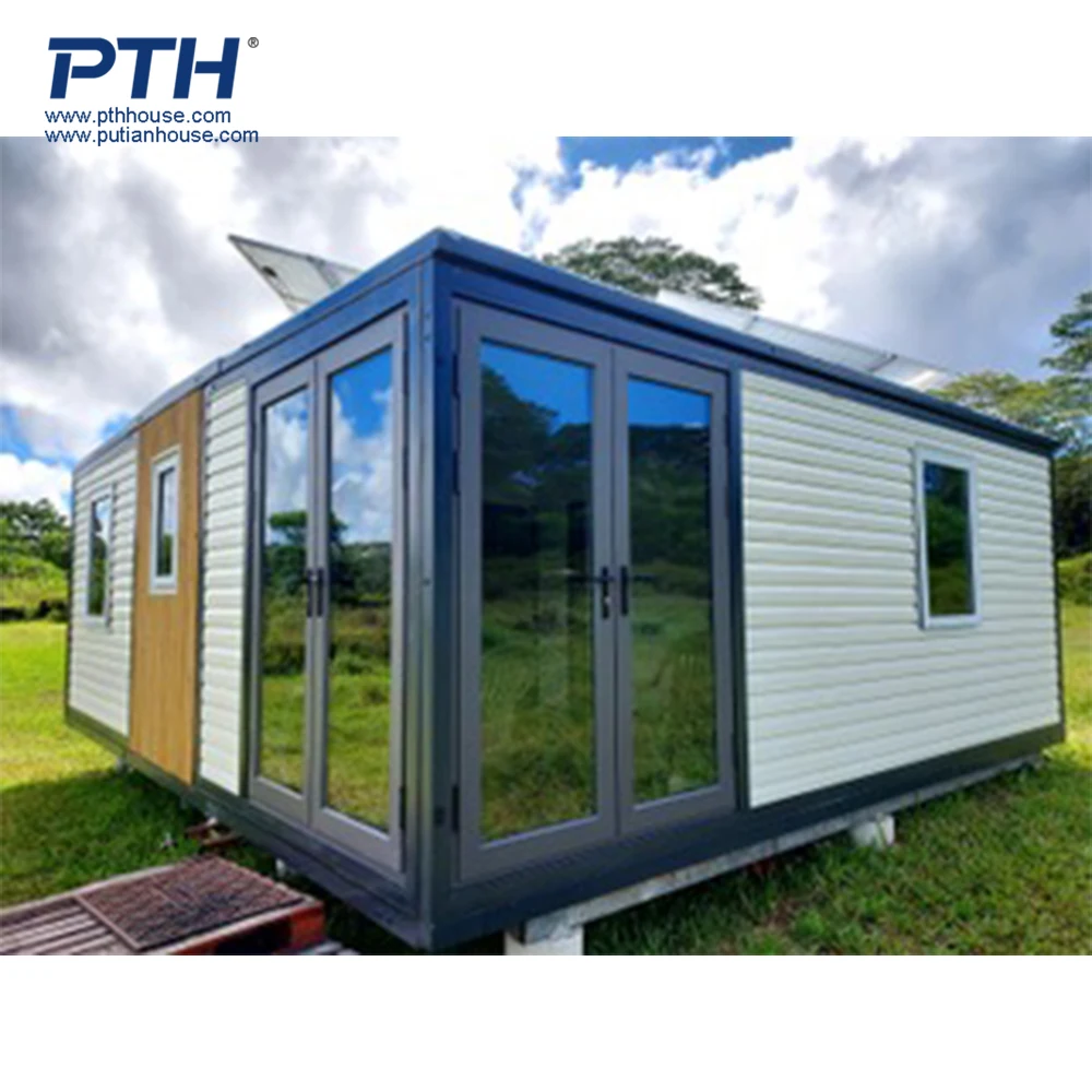 8 Hour easy installation expandable container home eco-friendly prefab Villa house