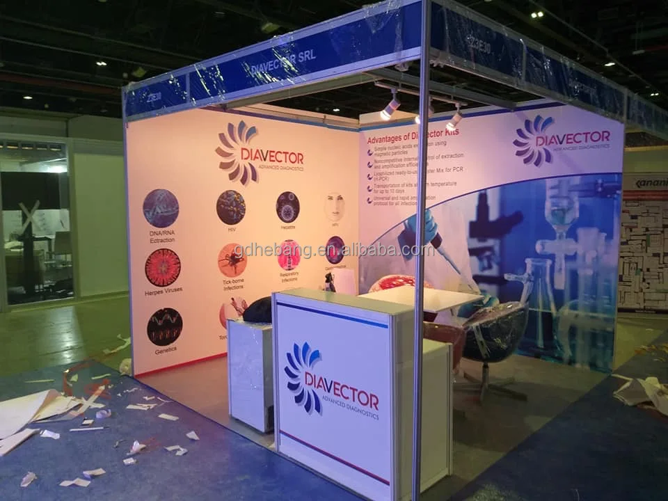 Aluminum Exhibition Frame Modular Booth Panel System