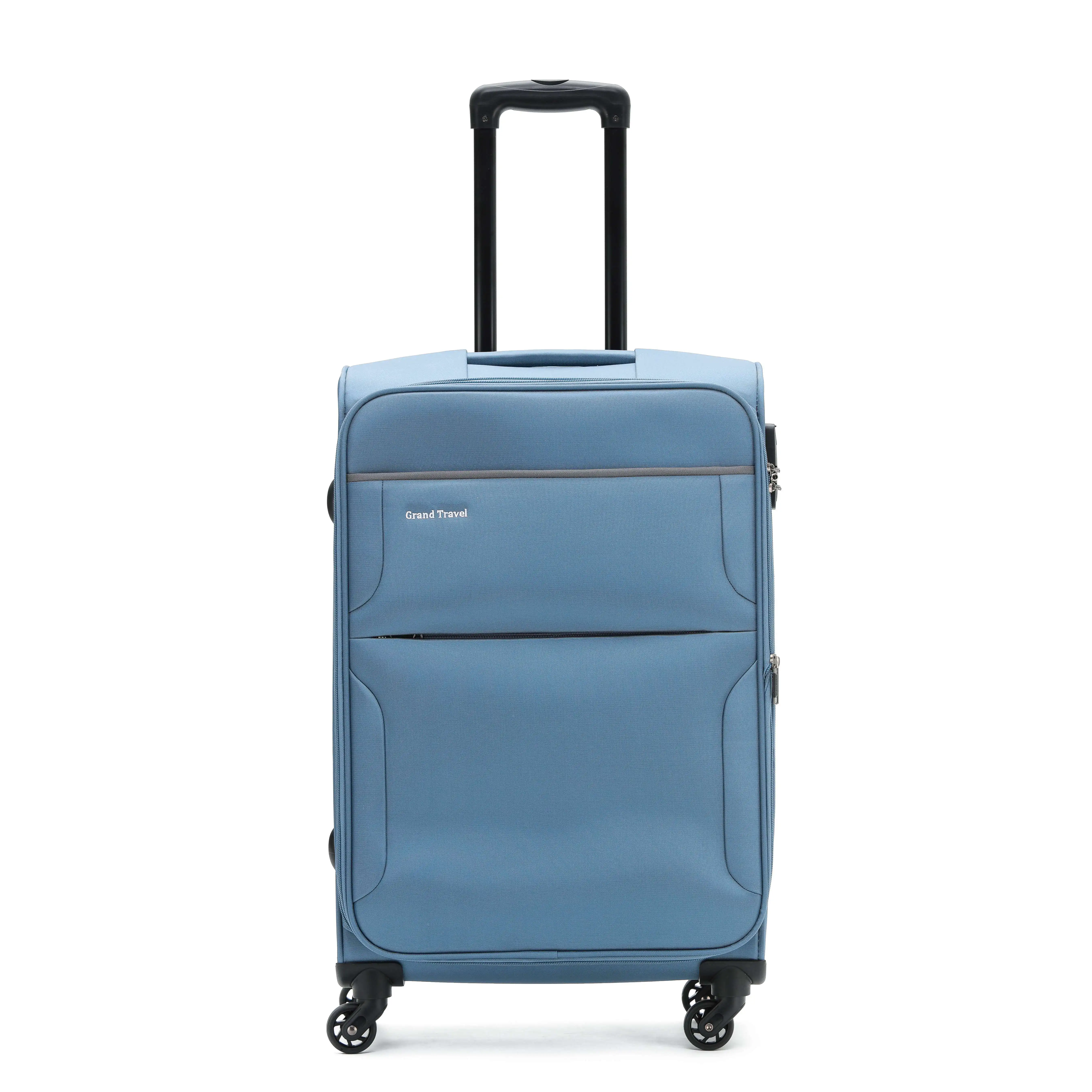 Durable & Light Weight Softside 3-Piece Luggage Set Expandable Design Fashion for Travel