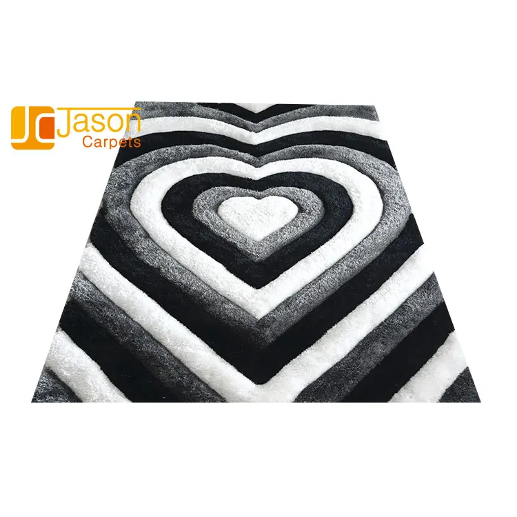 Роскошный 3d пушистый ворсистый ковер для спальни и коврики гостиной