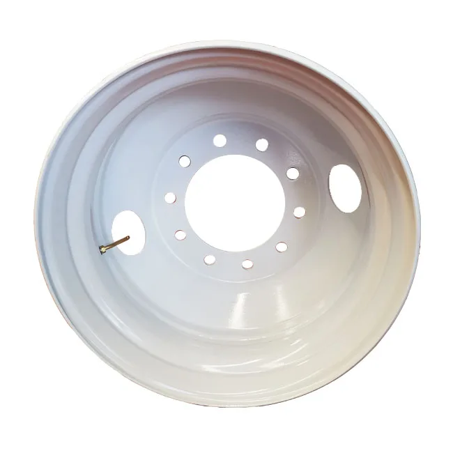 24.5 x 8.25 for tyre 11R24.5 commercial truck wheels 10 holes tubeless wheel American standard DOT certificate in China