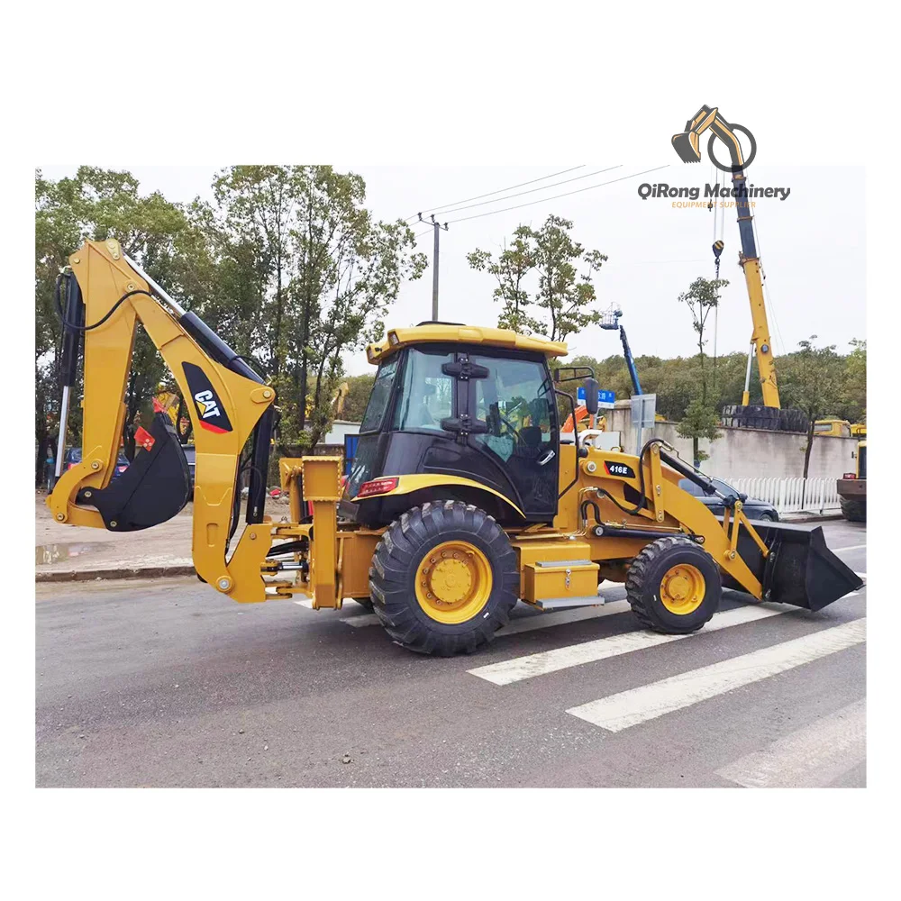 caterpillar 416e tractor with backhoe and front loader 4x4 4 mini loader backhoe cat 416e