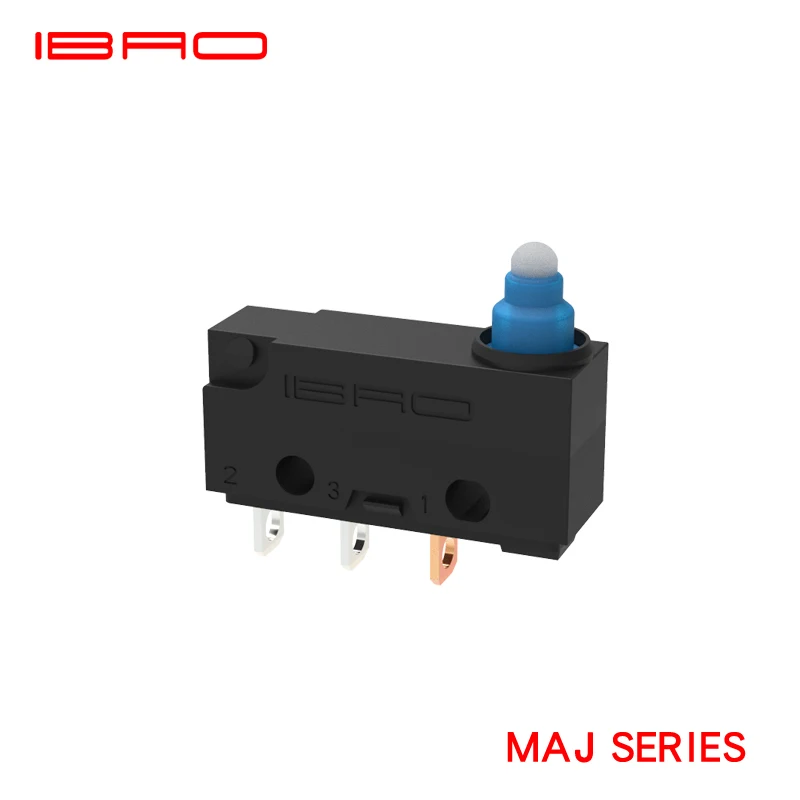  Водостойкий микропереключатель IBAO серии черный Spdt 16 А 24 в пост. Тока 5E4 T125 kw3