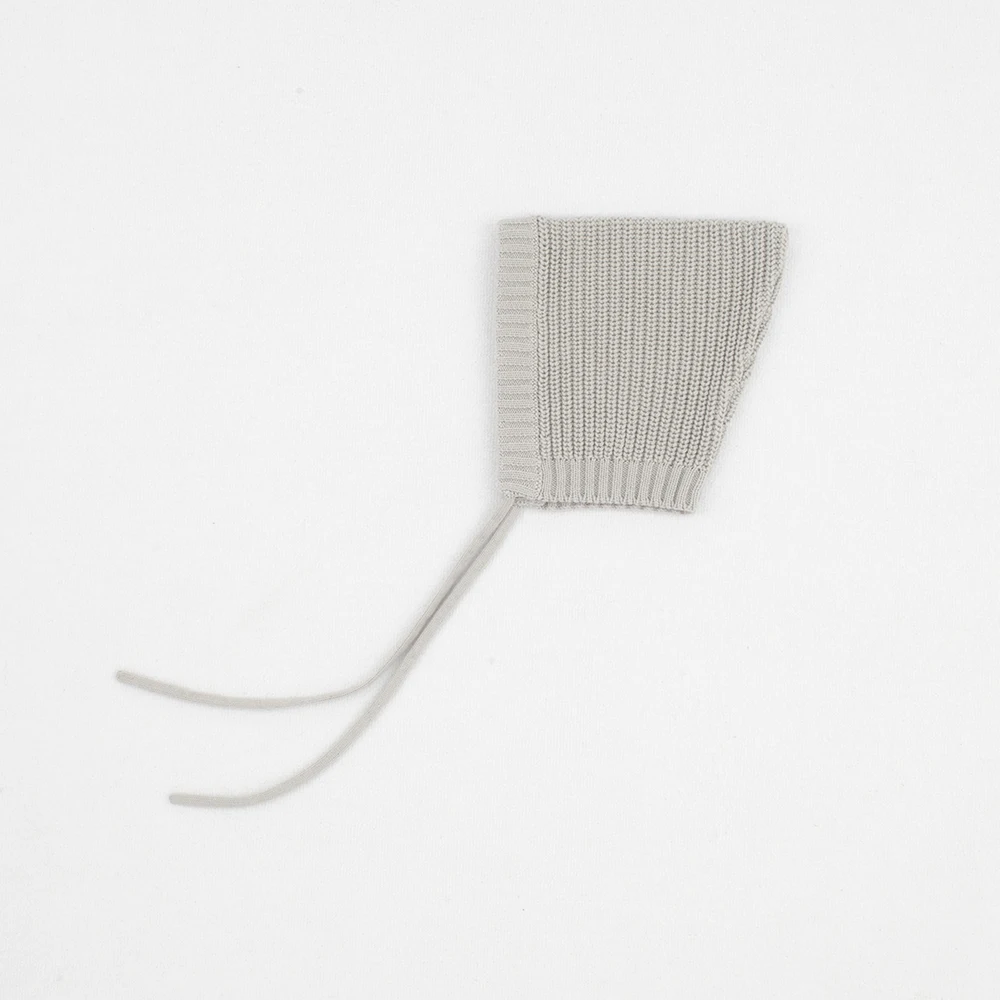 Custom Baby Knitted Bonnet Kids Cute Pink Vintage Jacquard Soft Baby Girl Knit Bonnets Newborn Cotton knitted Hat