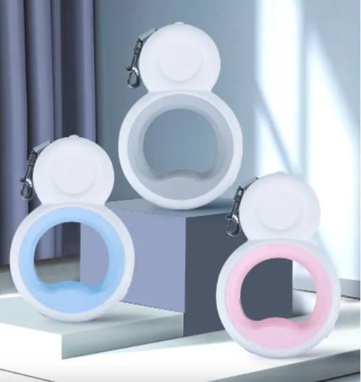 Custom Logo Heavy Duty Lead Strap Pet USB Charging Automatic Retractable Hands Free Dog Leash