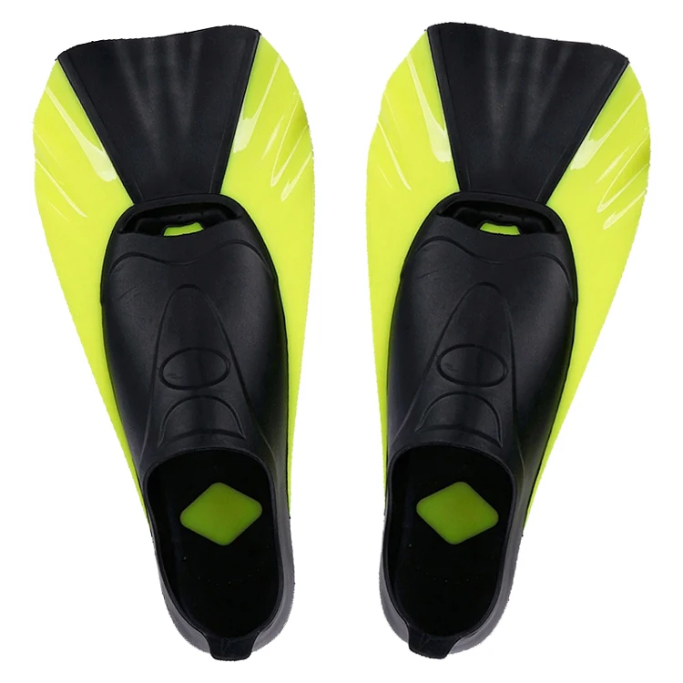 
2019 New Design Full Foot Swimming Fins Short Snorkeling Diving Flippers 