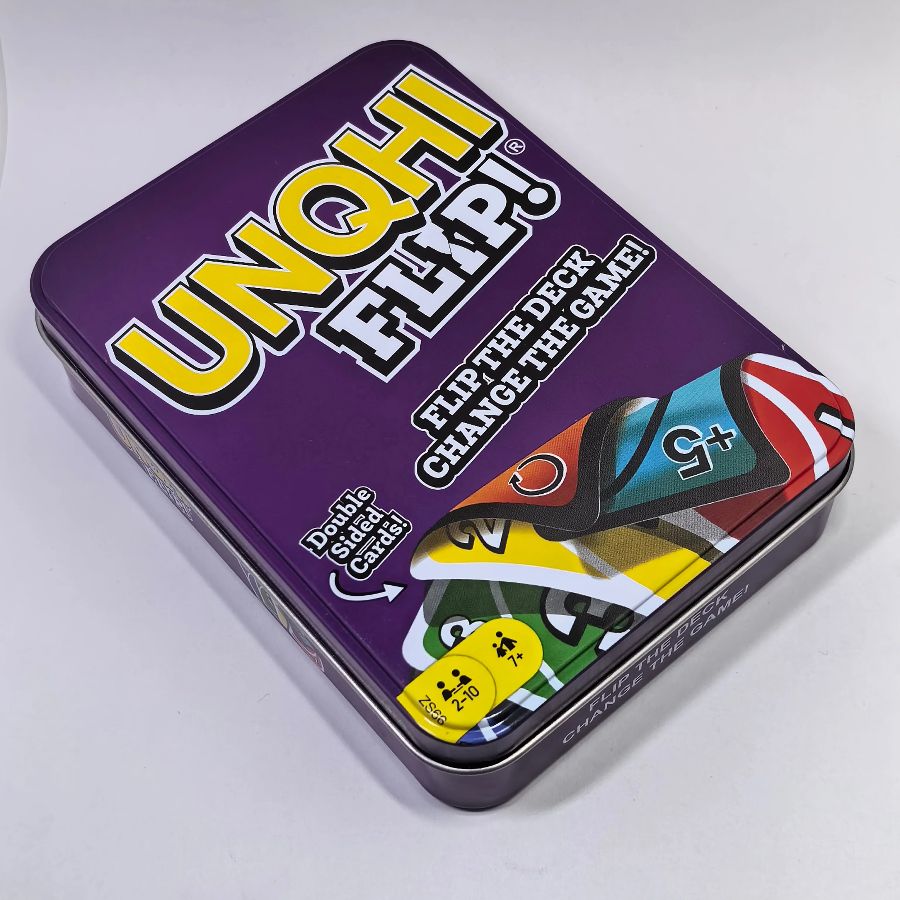 Deskjoy высококачественная бумага UNQHI флип-карта игральная покерная карта настольная игровая с жестяной коробкой