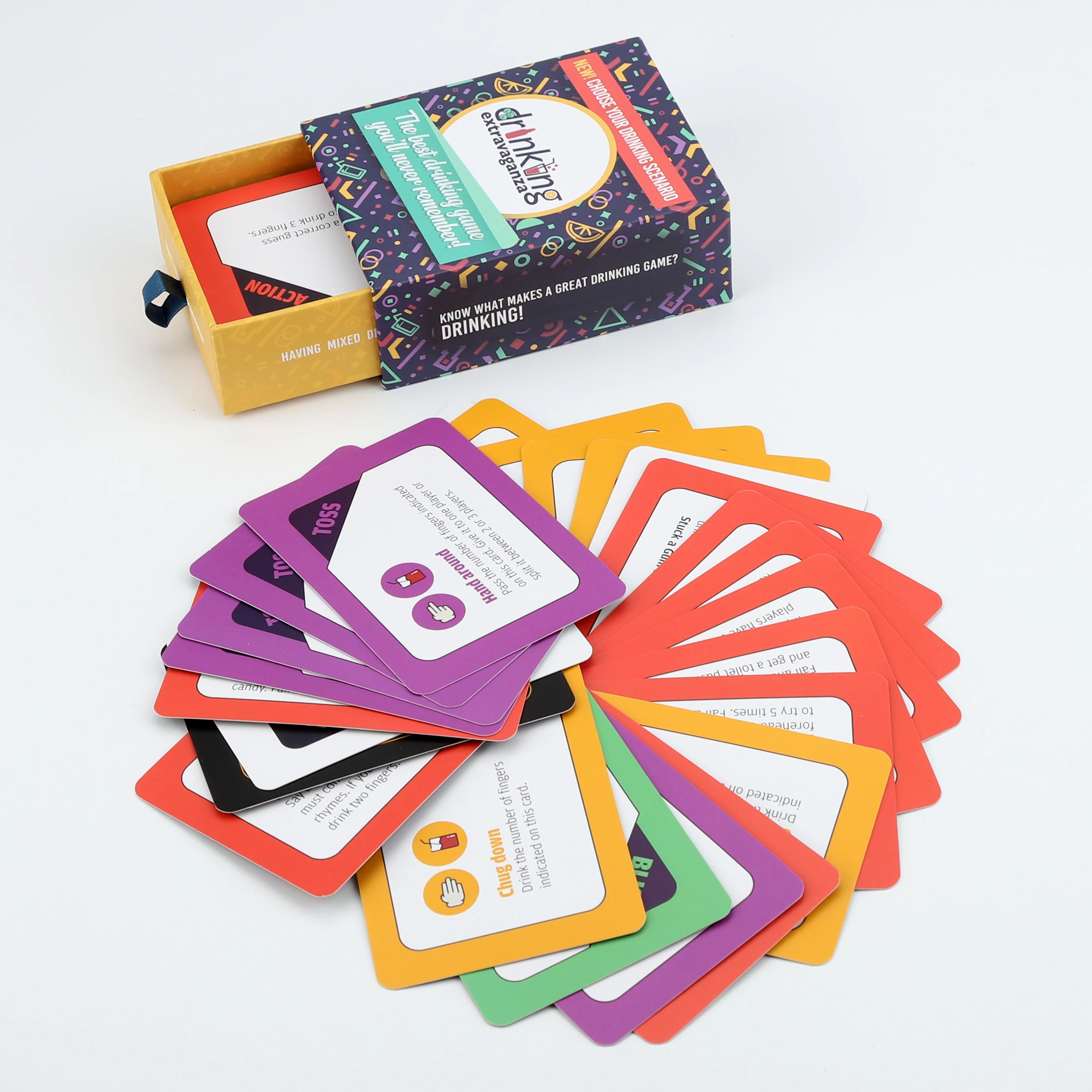 ITIS Custom Handmade Playing Card Drawer Gift Box Set Chinese Rigid Boxes Cardboard Packaging Box