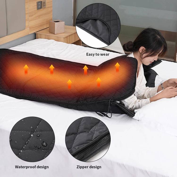 Custom Logo 24V 12V Safety Low energy consumption Electric Heated Blanket  Waterproof Therapy Blanket for Cars Households