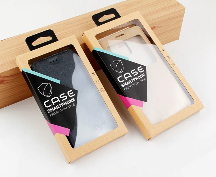 Packaged Kraft Paper Phone Case Cover Smart Electronics Use for Mobile Phone Case