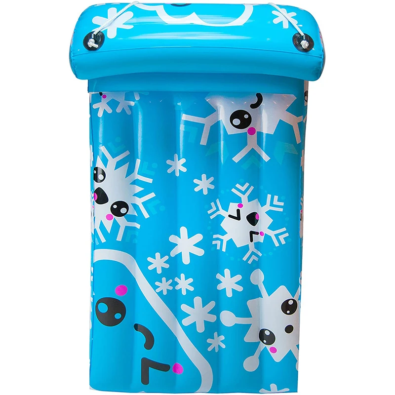 outdoor winter snow tubing skating sled portable skiing Snow board kids Inflatable Ski Sled