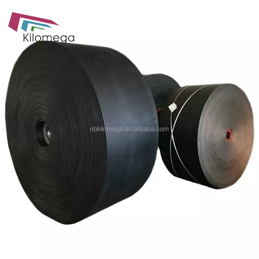 Dust-Resistant Rubber Conveyor Belt for Cement and Concrete Plants