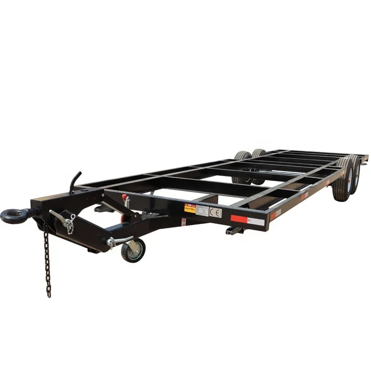 Skeleton Type Equipment Transport Trailers House Trailer