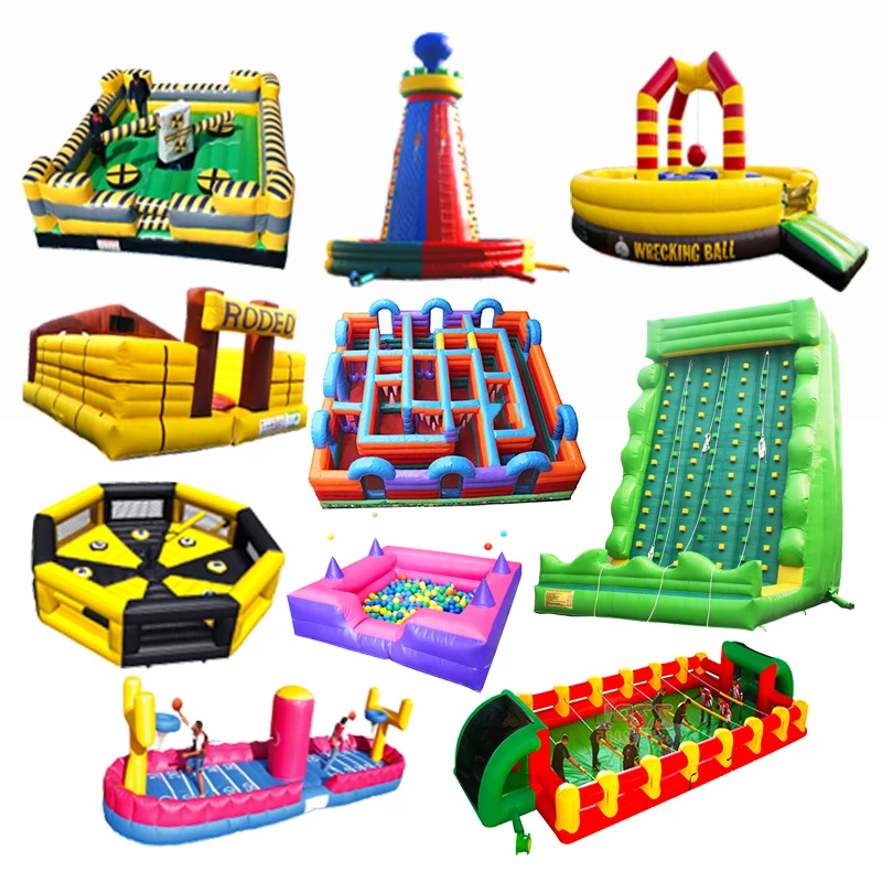 ZZPL Giant outdoor inflatable Flip it game for sale Super fun inflatable team building game cube flip it for party use