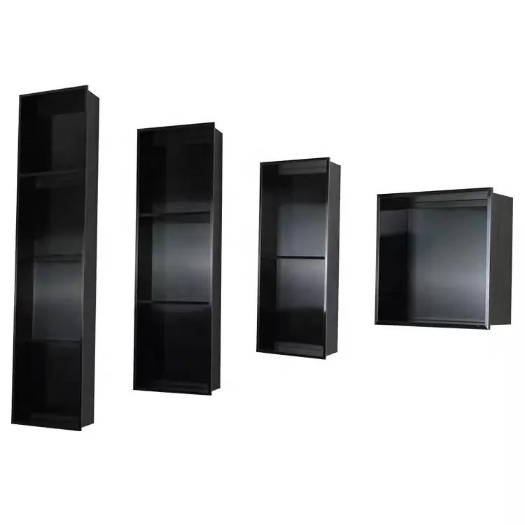 SS304 Shower room with built-in stainless steel cabinet