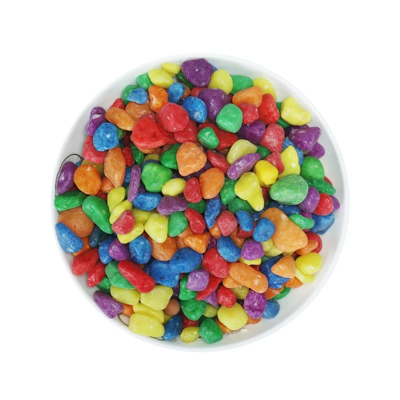 beautiful rare laboratory colored crushed stones chart synthetic multi color cristal glass salt broken stones mix colorful