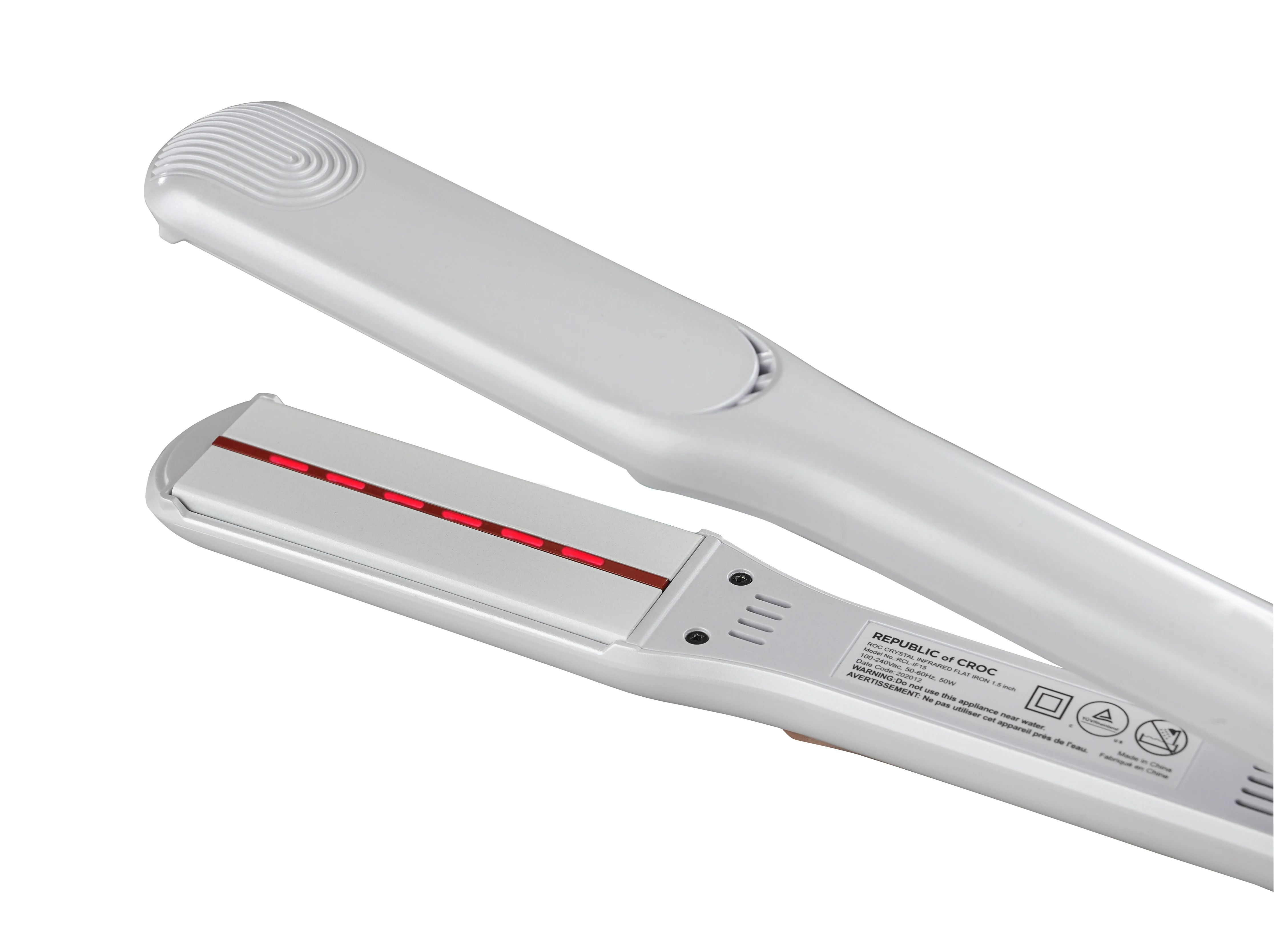 Rose Gold Big LCD Display High Temperature Control Flatirons Hair Straightener Professional Hair Straighteners Manufacturer