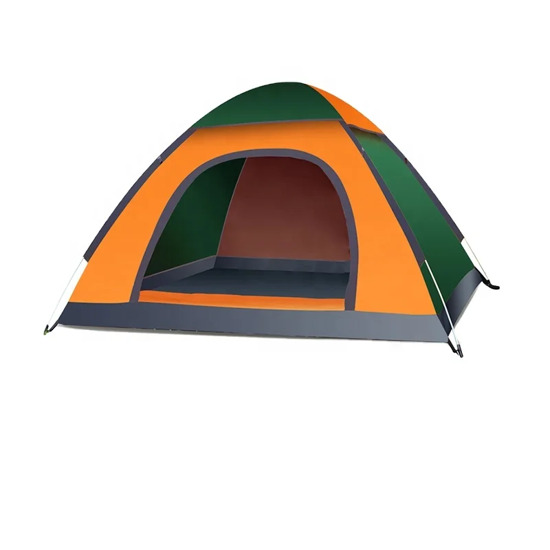 3-4 Person Tent Large Luxury Wind Resistant Family Camping Tent