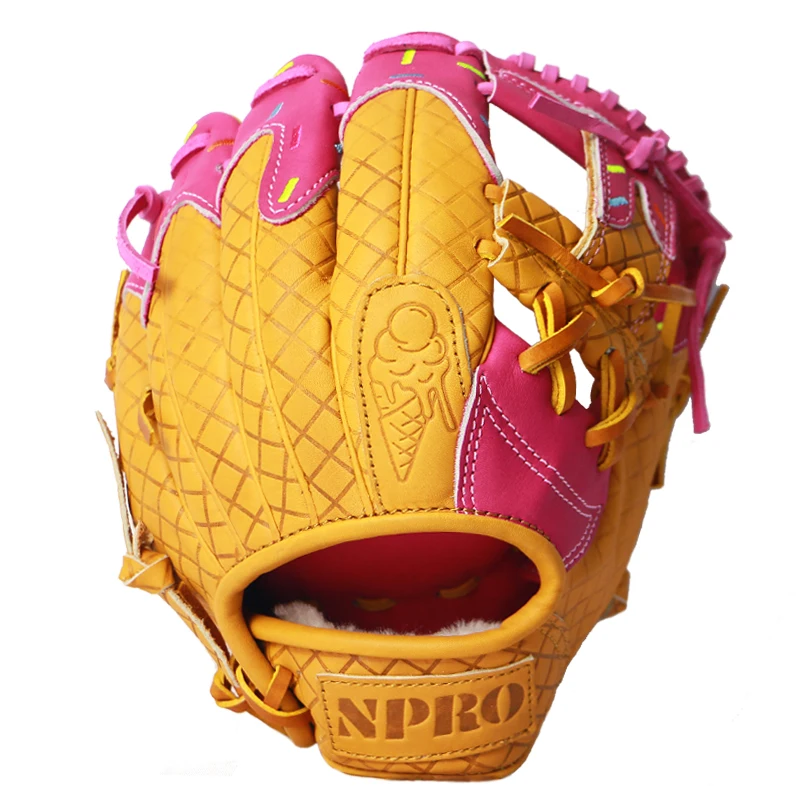 2024 New Products Pofesstion Custom 12.5 Japanese Kip Leather Ice Cream Baseball Gloves