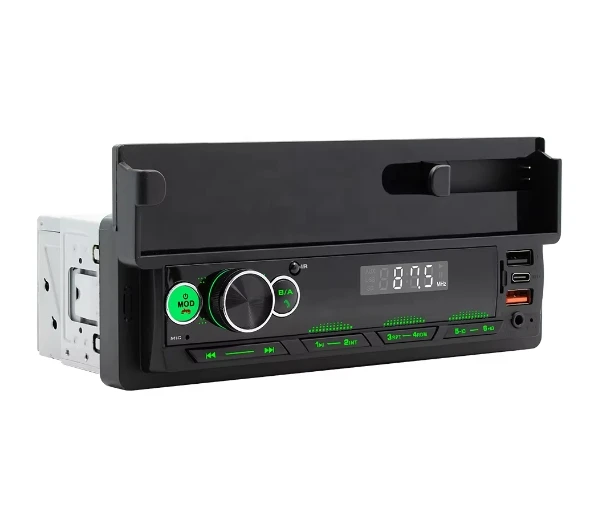 D160 однодиновый автомобильный стерео радио синий зуб USB AUX-IN MP3-плеер Dash DVD-плеер с подставкой для мобильного телефона FM Wave Band