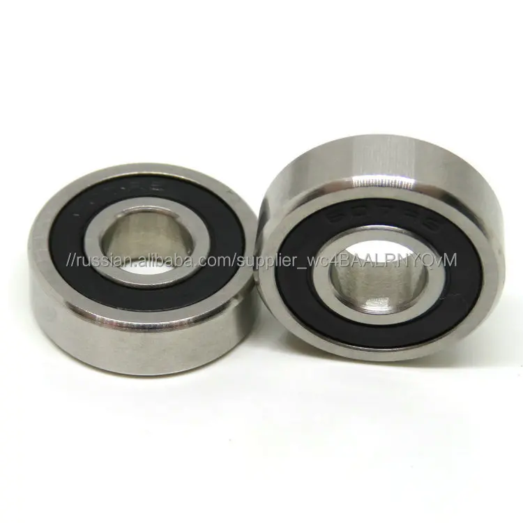 Waterproof SS607-RS Stainless Steel Roller Ball Bearing 7x19x6mm